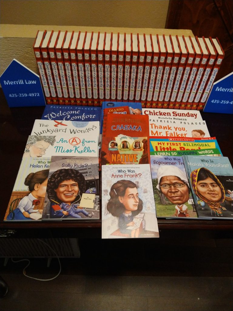 2022 April Winner Collection of new books.